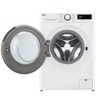 LG D4R5009TSWW (Πλυντήριο-Στεγνωτήριο Ρούχων 9kg/6kg 1400 Στροφές με Ατμό) LG D4R5009TSWW (Pluntirio-Stegotirio Rouxon 9kg/6kg 1400 Strofes me Atmo)